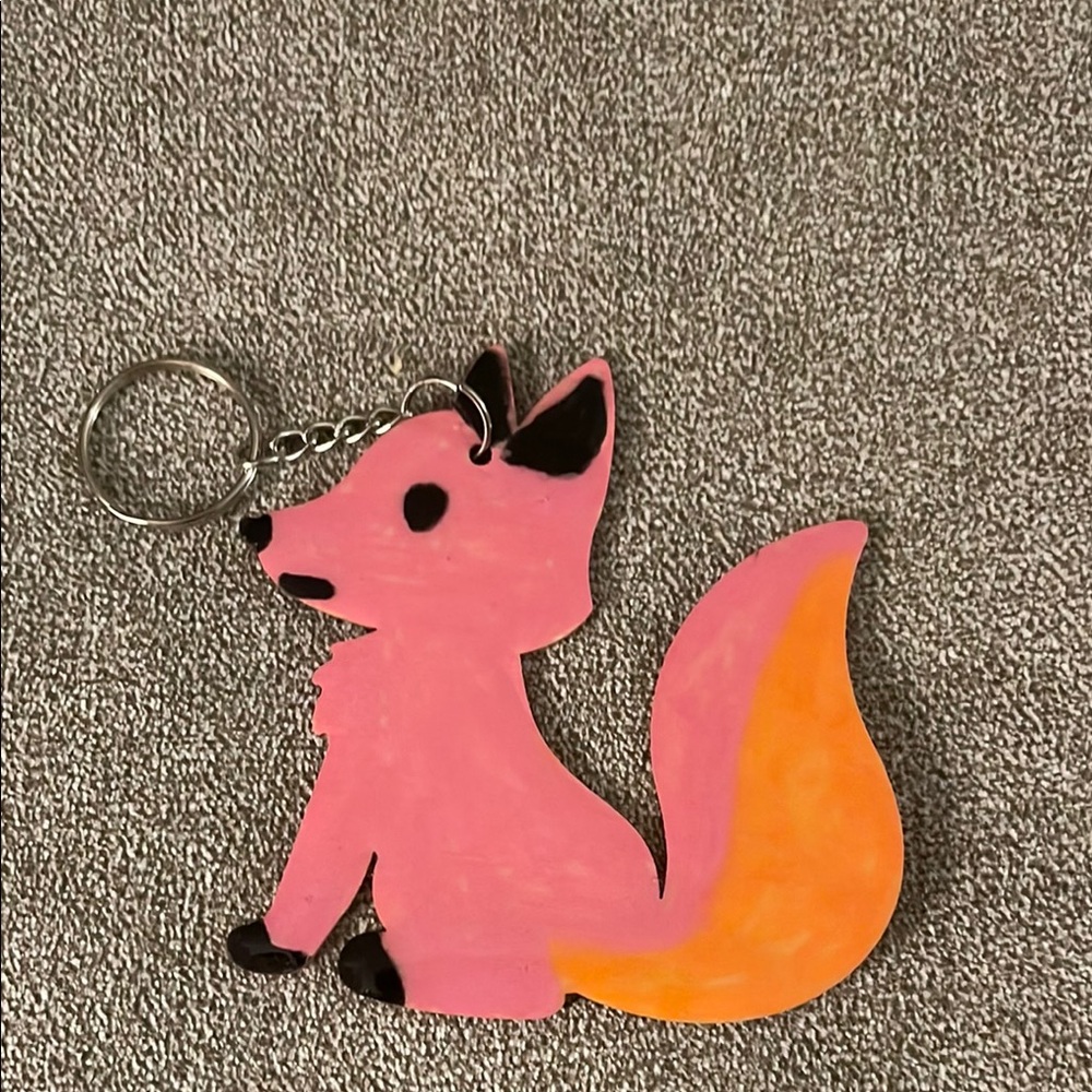 Pink and Orange Marine-Inspired Brooches